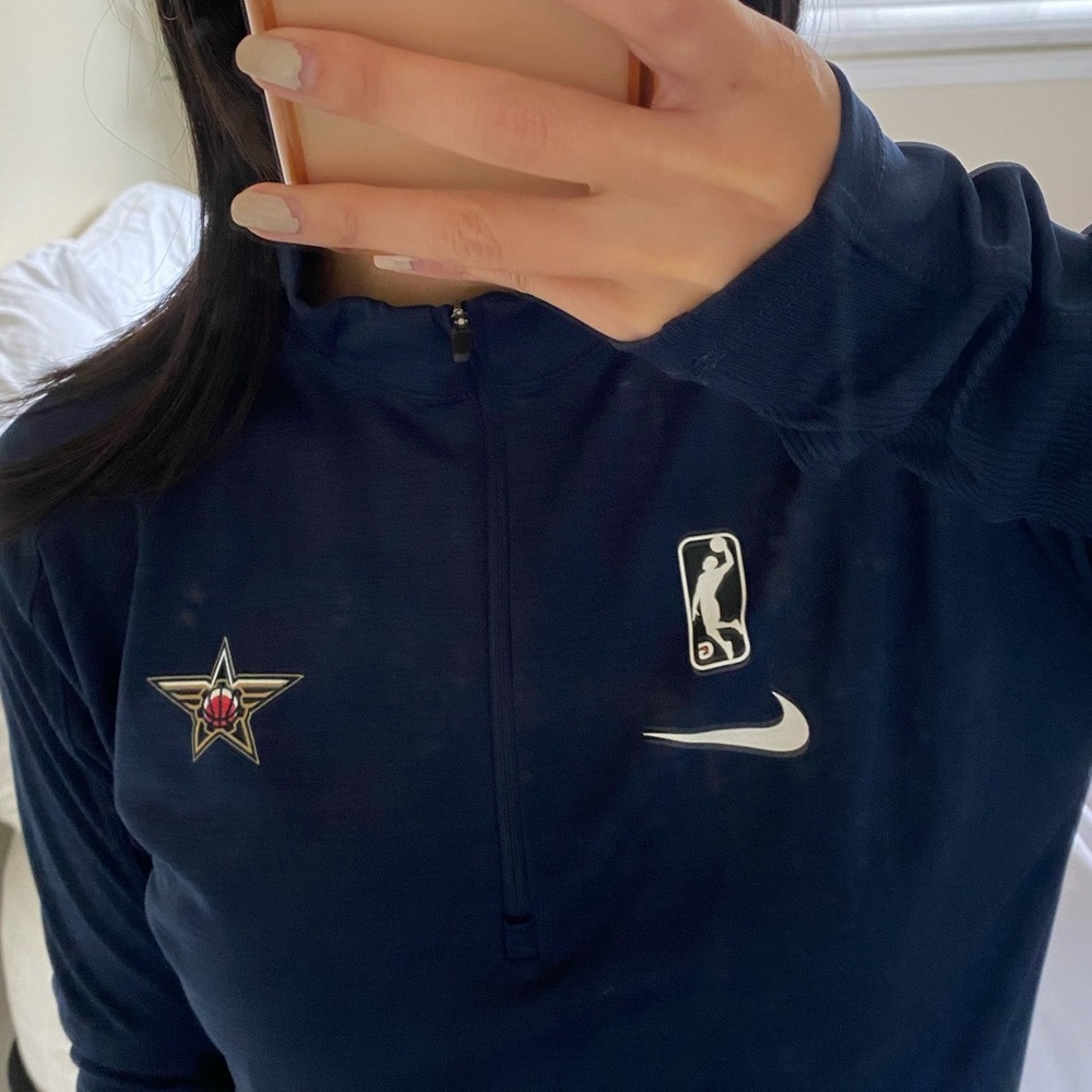 Nike NBA G League New Orleans Pelicans Birmingham Squadron half zip pullover - Picture 3 of 3